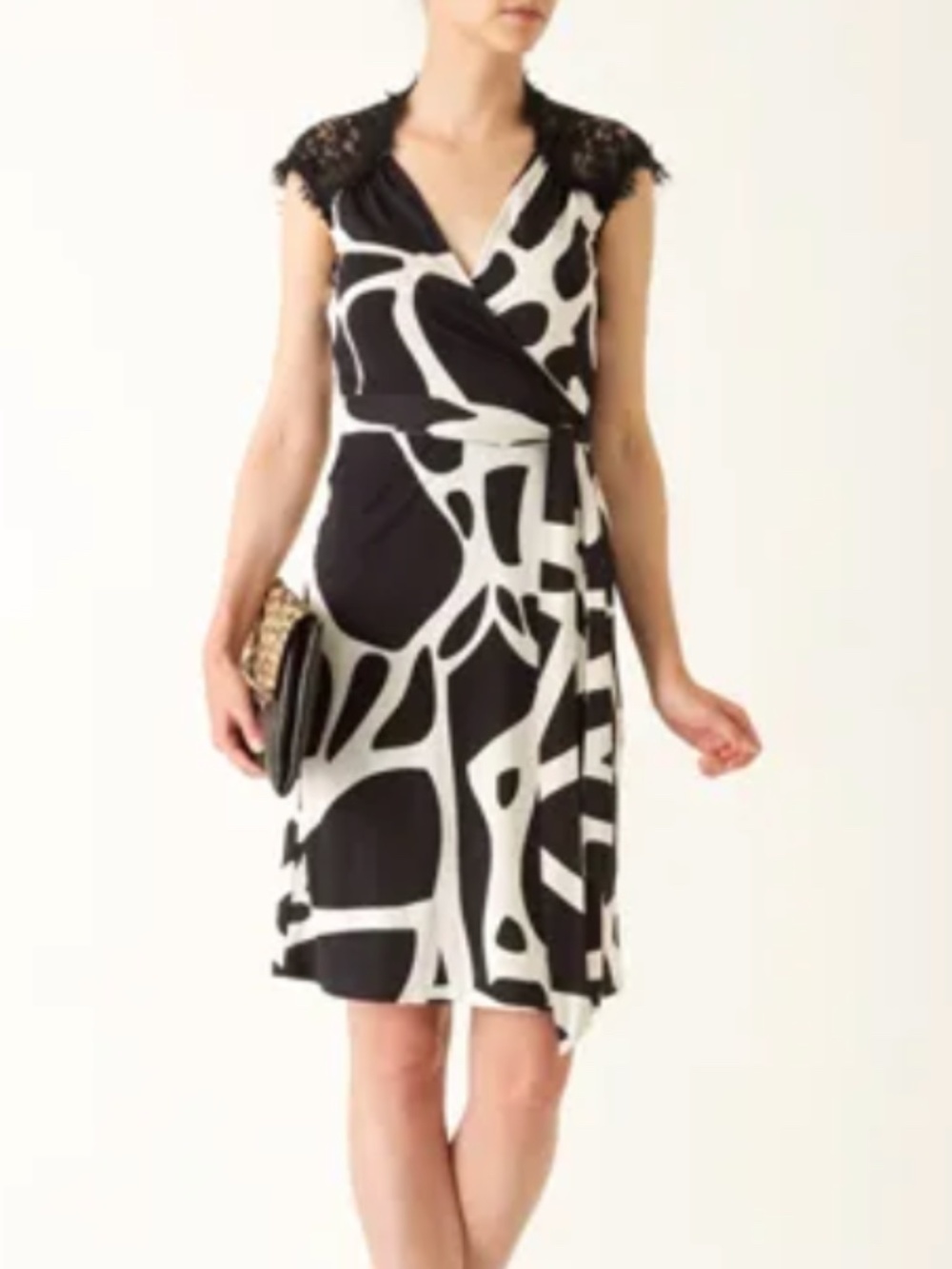Diane Von Furstenburg Olivier Wrap Dress - 0